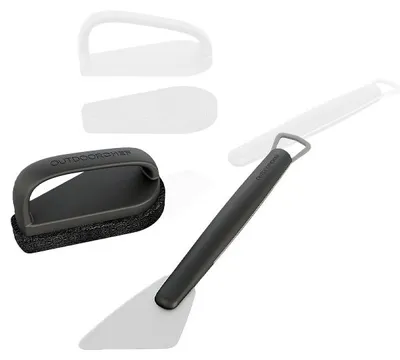 Produktbild von OUTDOORCHEF 14.421.39, Werkzeugsatz, Schwarz, Metallisch, Kunststoff, Edelstahl, Jede Marke, 2 Stück(e)