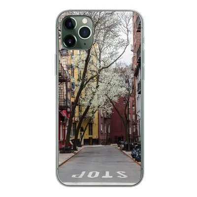 Produktbild von MuchoWow® Handyhülle Schutzhülle Hülle für iPhone 11 Pro Max New York - Amerika - NYC Silikon Softcase Handy Hülle - Schutz