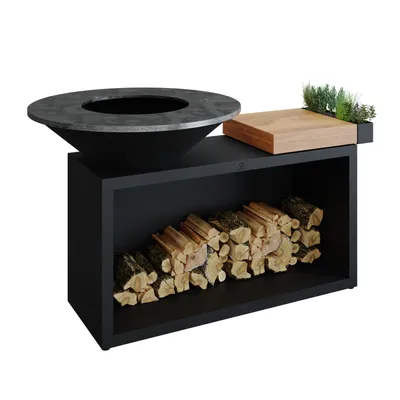 Produktbild von OFYR Island Black 100 Teakholz