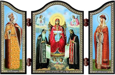 Produktbild von 1420 Gottesmutter Kievo Pecherska Ikone Kievo Pecherskaja Bozhiej Materi