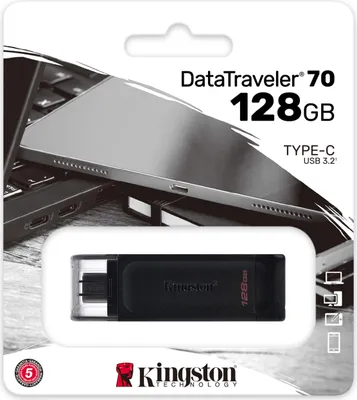 Productafbeelding van Kingston DataTraveler 70 USB-C 128GB