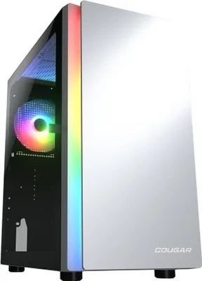 Produktbild von COUGAR Gaming PURITY RGB, Mini Tower, PC, Weiß, micro ATX, Mini-ITX, Multi, 16 cm
