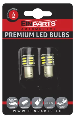 Obrázek produktu pro Einparts LED 1157 P21/5 W pro denní svícení, 21 SMD diod, které se nespálí