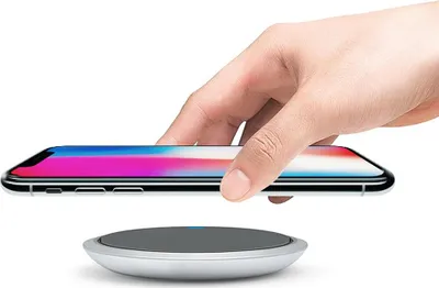 Produktbild von Qi Wireless Fast Charger Handy kabellos Laden Induktive Ladestation 405210