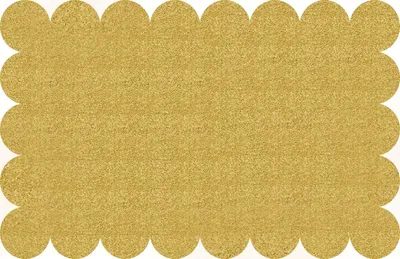 Produktbild von 8 Plastik Tischsets gold Glitzer