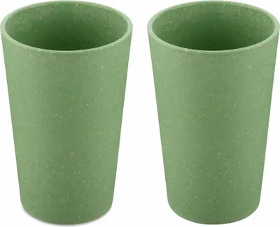 Image de Koziol Tasse Connect Vert 350 ml - 2 pièces