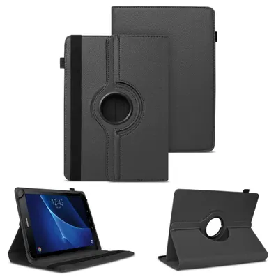 Produktbild von Tablet Hülle für Samsung Galaxy Tab A6 10.1 2016 360° Drehbar Case Cover SchutzFarben:Schwarz