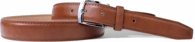 Produktbild von FRONHOFER Kunstledergürtel 3 cm, silberne Schnalle, kürzbar, Anzuggürtel