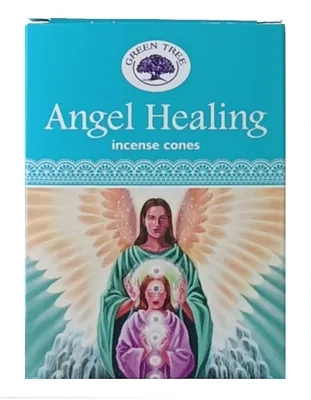 Produktbild von Green Tree Räucherkegel "Angel Healing" 10 Stk.