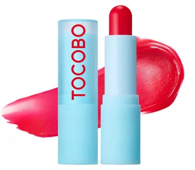 Zdjęcie produktu dla Tocobo Glass Tinted Koloryzujący balsam do ust 011 Flush Cherry, 3.5 g