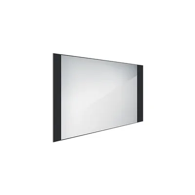 Zdjęcie produktu dla Lustro łazienkowe LED z oświetleniem Nimco czarne 100 x 60 cm ZPC 41004-90