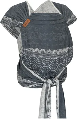 Produktbild von HOPPEDIZ Babytrage Hop-Tye Advanced ab Geburt (2,5 - 20 kg) - Halfbuckle mit Tuchträger Sapporo