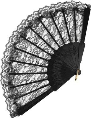 Immagine prodotto di Volant in pizzo nero 24 cm - Taglia unica