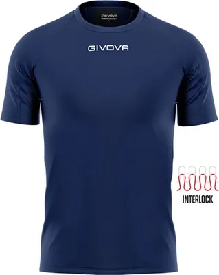 Produktbild von Sport-T-Shirt Givova Capo Marineblau - XL