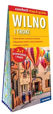 Obrázok produktu pre Wiolno i Troki przewodnik turystyczny Comfort! mapa i przewodnik