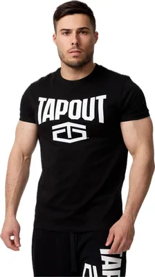 Zdjęcie produktu dla Herren T-Shirt normale Passform ACTIVE BASIC TEE Black/White XL Tapout