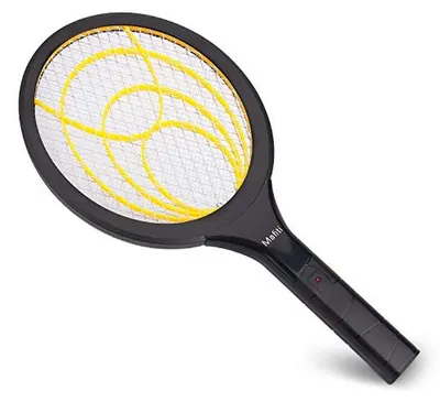 Produktbild von Elektrische Fliegenvernichter – Mückenlampe – Insektentöter – Schädlingsbekämpfung – Sicherheitsdesign ohne Stromschlag – 44 x 21 cm – Gelb-Schwarz