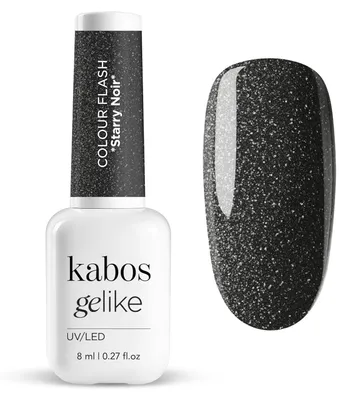 Produktbild von Kabos UV Nagellack Hybrid Gelike Flash Starry Noir 8ml