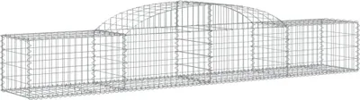 Obrázok produktu pre vidaXL Gabión s vysokým oblúkom 300x50x40/60 cm Pozinkované železo