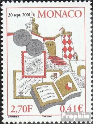 Produktbild von Briefmarken Monaco 2001 Mi 2555 (kompl.Ausg.) postfrisch Fontvieille
