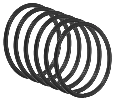 Traumfängerringe, 6 Stück, Metall, 50 mm, schwarz, DIY