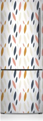 Produktbild von Dekoration Kühlschrank Aufkleber Magnete Küche Kühlschrankmagnete 60x180 cm - Skandinavisches Muster
