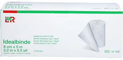 Produktbild von Idealbinde Lohmann 8 cmx5 m einzeln verpackt 10 St