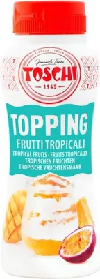 Produktbild von Toschi Topping Tropische Früchte 200g