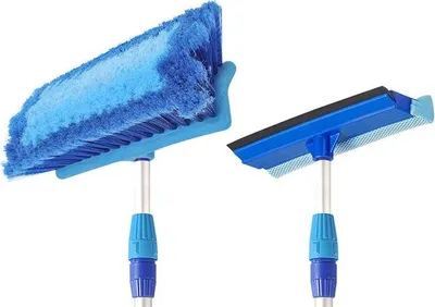 Zdjęcie produktu dla Szczotka do mycia Heavy Duty Teleskopowy uchwyt o długości 3 metrów