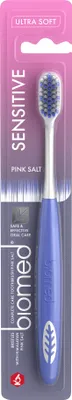 Produktbild von BIOMED PINK SALT Zahnbürste mit Salzkristallen, ULTRA WEICH