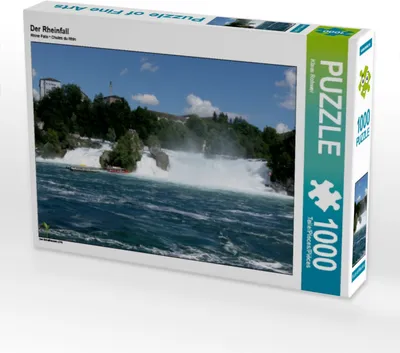 Produktbild von Calvendo Der Rheinfall 1000 Teile Puzzle quer 640x480mm, Rohwer Klaus; 7385763