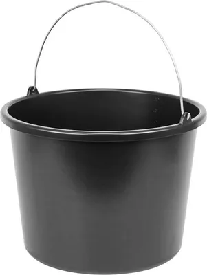 Image de Seau Okko, 20 l, noir