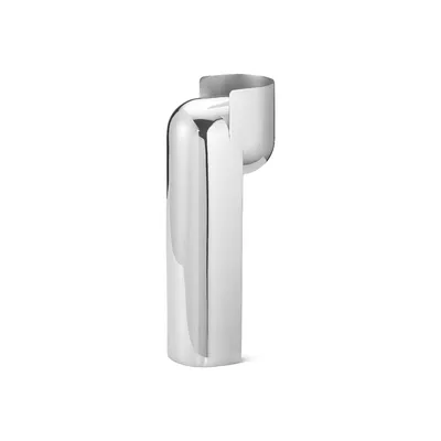 Produktbild von Georg Jensen NENDO TAPER CANDLEHOLDER, LARGE STAINLESS STEEL, MIRROR 10019579