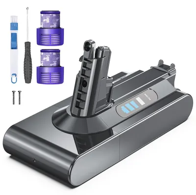 Akku für Dyson V10, 21,6 V, 7 Zellen, Lithium-Ionen