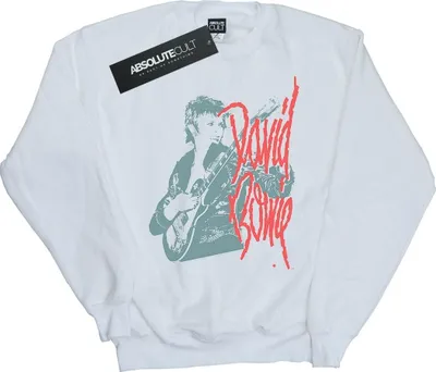 Produktbild von David Bowie - Sweatshirt für Herren BI19355 (5XL) (Weiß)