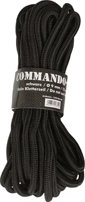 Obrázek produktu pro Kabel Mil-Tec 9 mm x 15 m černý