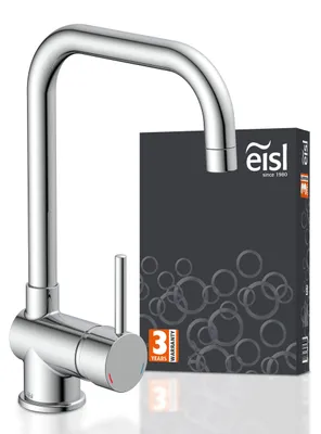 Produktbild von eisl Spültischarmatur FUTURA , Einhebelmischer mit hohem Auslauf, Küchenarmatur mit 360° Schwenkbereich, Chrom