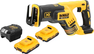 Immagine prodotto di Sega a gattoparo a batteria DeWalt DCS 367 D2 18 V Brushless + 2 batterie 2,0 Ah + caricabatterie