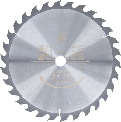 Produktbild von KRAFTMANN 3957 Hartmetall-Kreissägeblatt, Durchmesser 315 mm, 30 Zähne