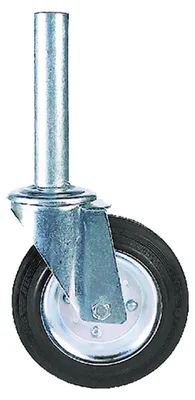 Produktbild von RADNACHE FÜR INNOCENTI, Artikel 103BI, MIT BREMSBELAGHALTERUNG, 200x50 mm - Tragfähigkeit: 205 kg