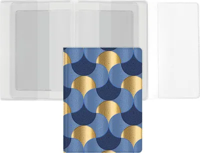 Image de Porte-documents avec porte-badge Art Déco BIURFOL