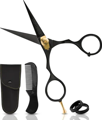 Produktbild von Edelstahl-Baardschaar für präzise Bartpflege - Ergonomisches Design und kompaktes Format