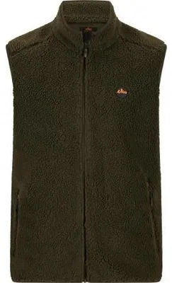 Productafbeelding van Faserpelz fleece vest Dario, herenmodel, kleur: olijgroen, maat: XL