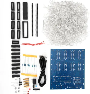 Zdjęcie produktu dla Zestaw LED DIY z drukowaną płytką drukowaną 3D Stabilny drukowany parametr dla kostek 8 x 8 x 8 cm