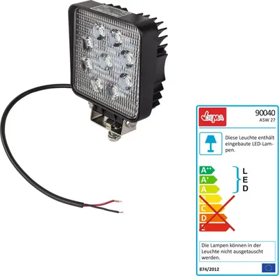 Immagine prodotto di faro da lavoro a 12 Volt LED 9x3W