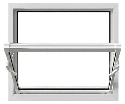 Produktbild von Kippfenster 80 x 60 cm - Belüftungsfenster - Kunststofffenster - Wartungsfrei - Leicht - Korrosionsbeständig