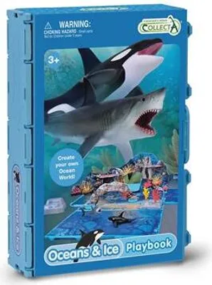 Produktbild von COLLECTA Dierenboek Speelset - Zeedieren