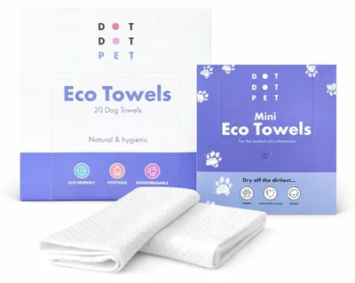 Obrázek produktu pro Omgoods – Ekologická sada ručníků – 30 kusů – Superabsorpční ručníky pro domácí mazlíčky