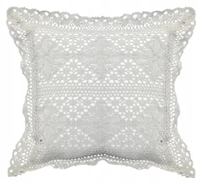 Produktbild von Jedeka Kissenhülle 40x40 cm Grau im Boho-Stil