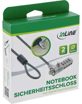 Obrázek produktu pro InLine 55702, 2 m, Kombinační zámek